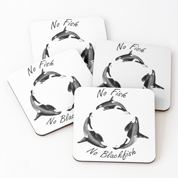 Item preview, No fish no blackfish designed and sold by Selena Rivera.