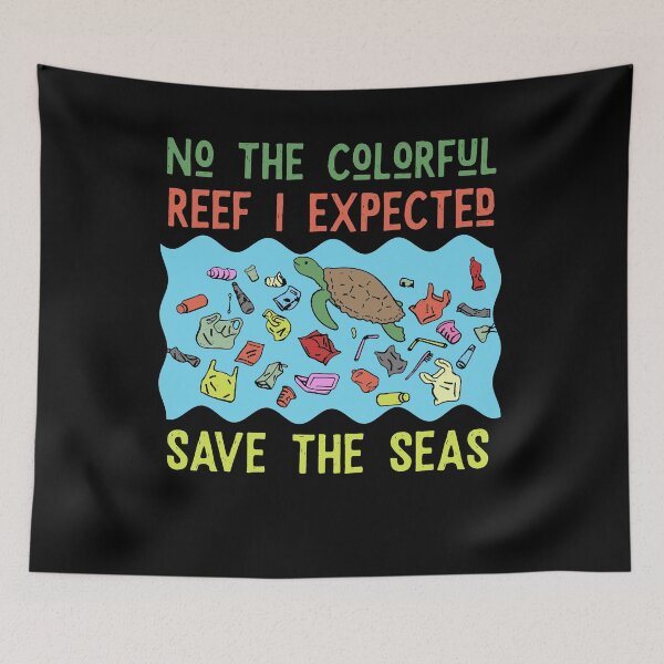 Item preview, Sea without plastic - environmental protection designed and sold by OVMEngemann.