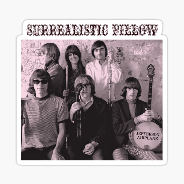 Jefferson Airplane - Surrealistic Pillow Sticker