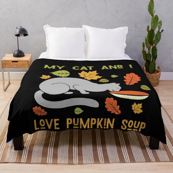 Item preview, Cats love pumpkin soup designed and sold by OVMEngemann.