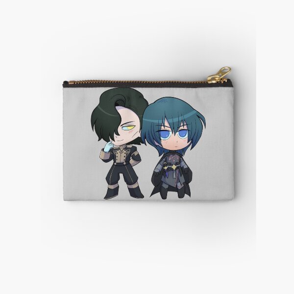 Item preview, Byleth (M!Byleth) and Hubert - Fire Emblem Three Houses - Chibi Cuties designed and sold by kickgirl.
