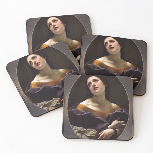 Item preview, Allegory of Patience by Carlo Dolci Old Masters Prints On Canvas designed and sold by Xzendor7 Digital Art Creations.