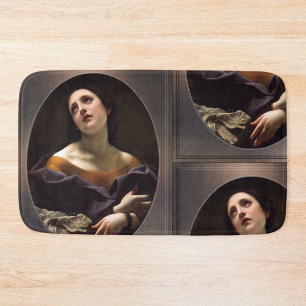 Item preview, Allegory of Patience by Carlo Dolci Old Masters Prints On Canvas designed and sold by Xzendor7 Digital Art Creations.