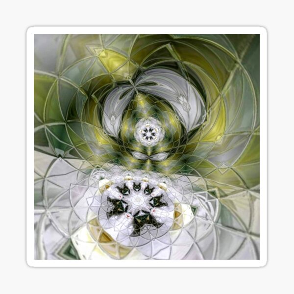 Rising flower Sticker