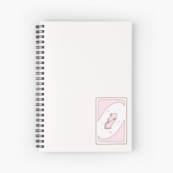 uno reverse card Spiral Notebook