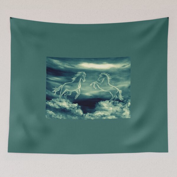 Item preview, Legend Of The White Horses designed and sold by Faye Anastasopoulou.