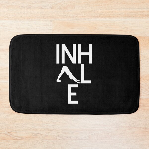 Item preview, Yoga inhale pose scripture saying designed and sold by KleinJenny.
