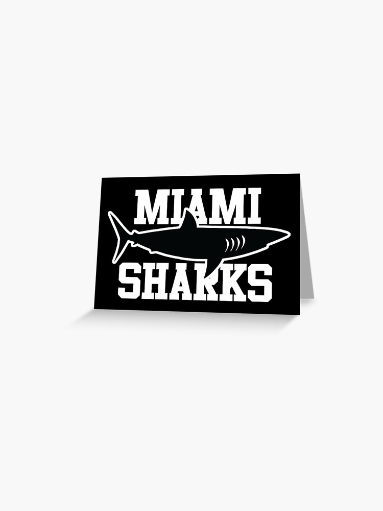 Miami Sharks shirt (Any Given Sunday, Willie Beamen)' Greeting