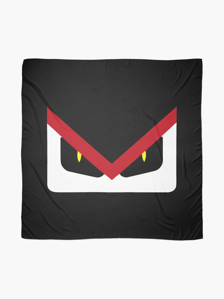 fendi monster scarf