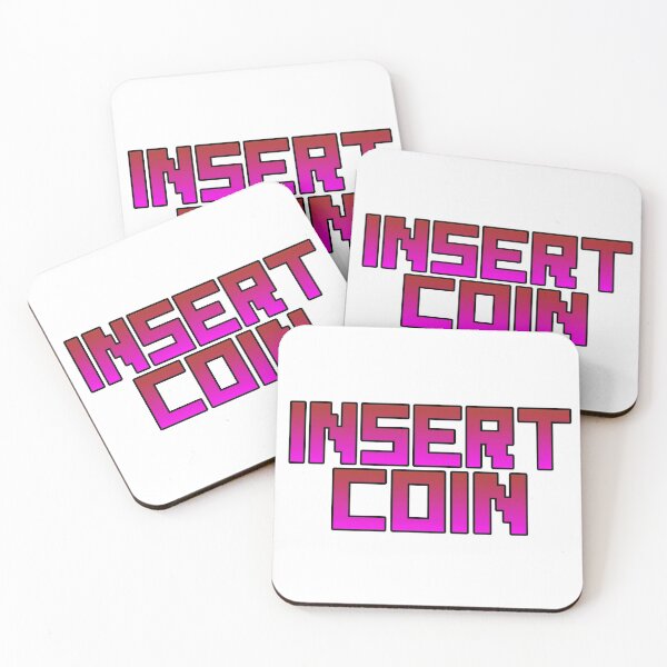 Item preview, Insert Coin (Vintage Retro Gamer) designed and sold by SassyClassyMe.