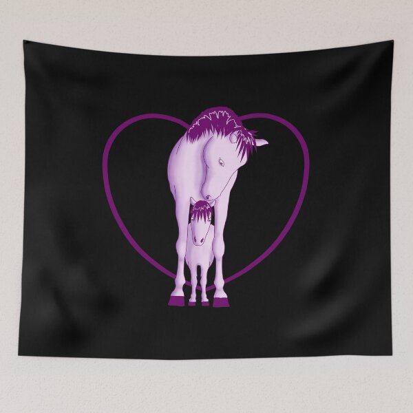Item preview, Horse Pony Foal Mare Rider Comic Gift designed and sold by Weilichesmag.