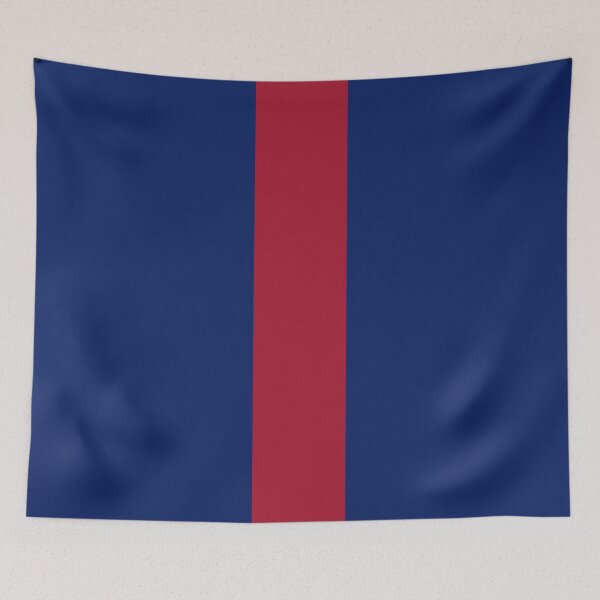 Item preview, New York Blue & Red American Football Stripes designed and sold by Picket Club.