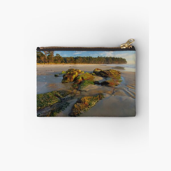 Item preview, HDR Hanssons Beach Moss covered rocks, Adventure Bay, Tasmania designed and sold by Sean De Freitas.