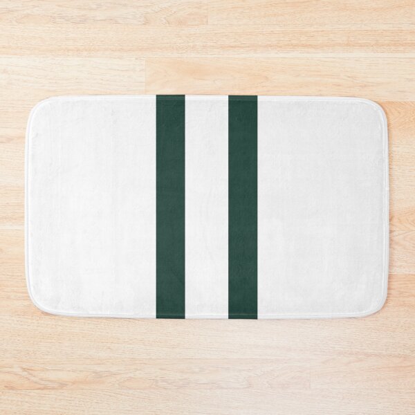 Item preview, New York Green & White American Football Stripes designed and sold by Picket Club.