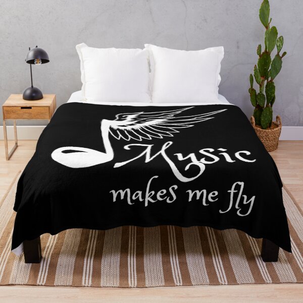 Item preview, Nice touch with wings music saying gift designed and sold by Weilichesmag.
