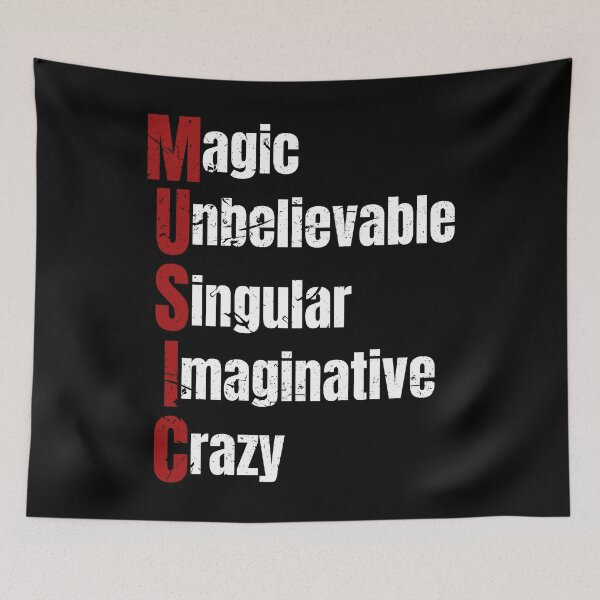 Item preview, I love MUSIC singer musician audiophile gift designed and sold by Weilichesmag.