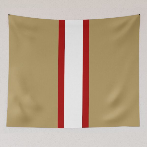 Item preview, San Francisco American Football Stripes designed and sold by Picket Club.