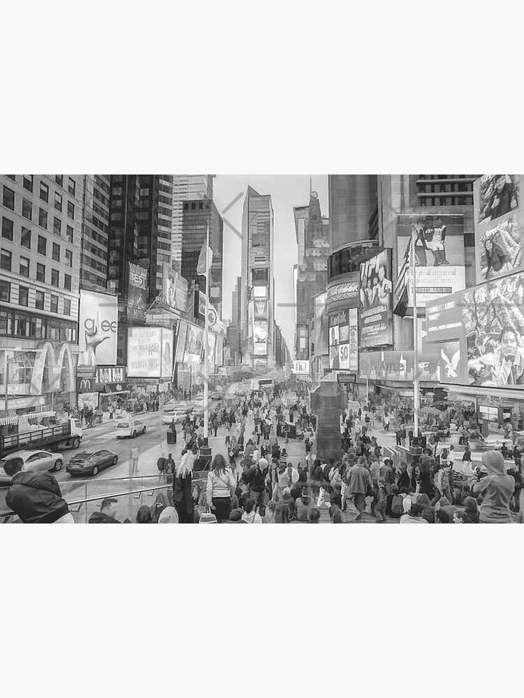 Times Square Tourists (pencil and ink sketch) by RayW