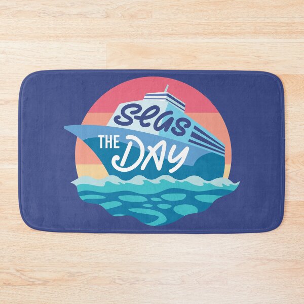 Item preview,  Seas The Day - Funny Cruising Quote designed and sold by Sandra78.