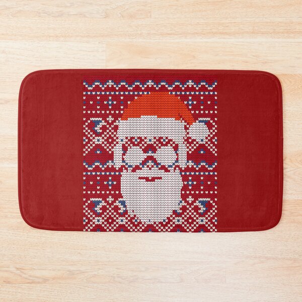 Item preview, Ugly Christmas Xmas Sweater Hipster Santa Claus Norway Gift designed and sold by peter2art.