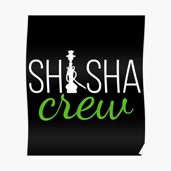 Poster Shisha Redbubble