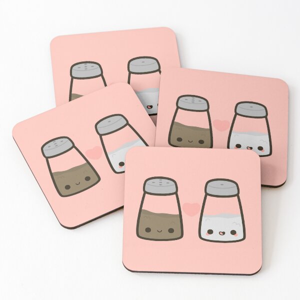 Item preview, Cute salt and pepper designed and sold by peppermintpopuk.