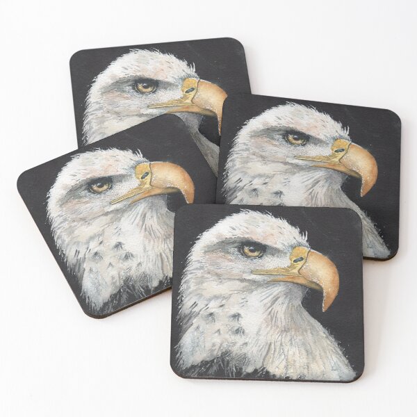 Item preview, Eagle in colour pencil designed and sold by Bravuraartsy.