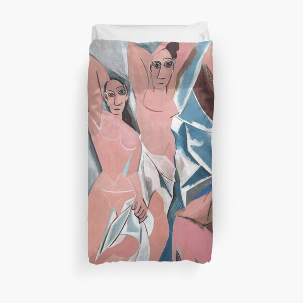 Pablo Picasso - Les Demoiselles d'Avignon 1907 - Artwork for Prints Posters Tshirts Men Women Duvet Cover