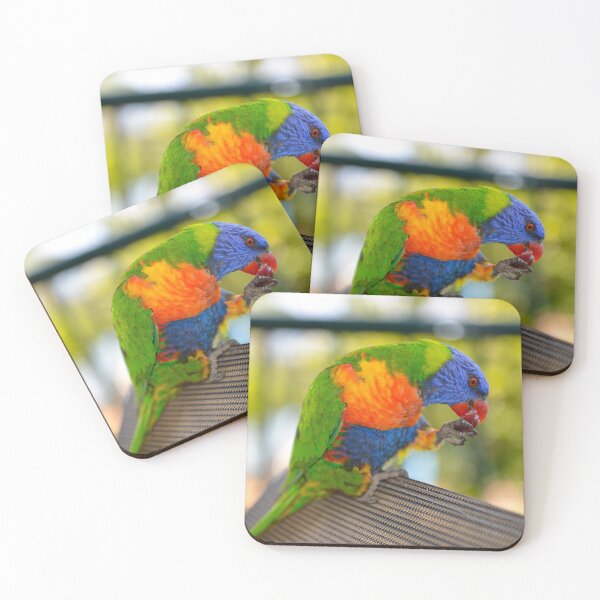 Item preview, Rainbow Lorikeet Eating Grape designed and sold by styles.