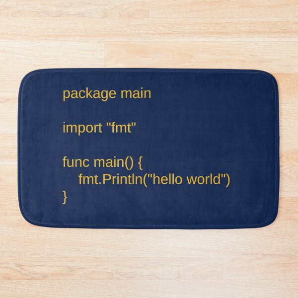 Item preview, golang Go Programming Language Hello World designed and sold by vladocar.