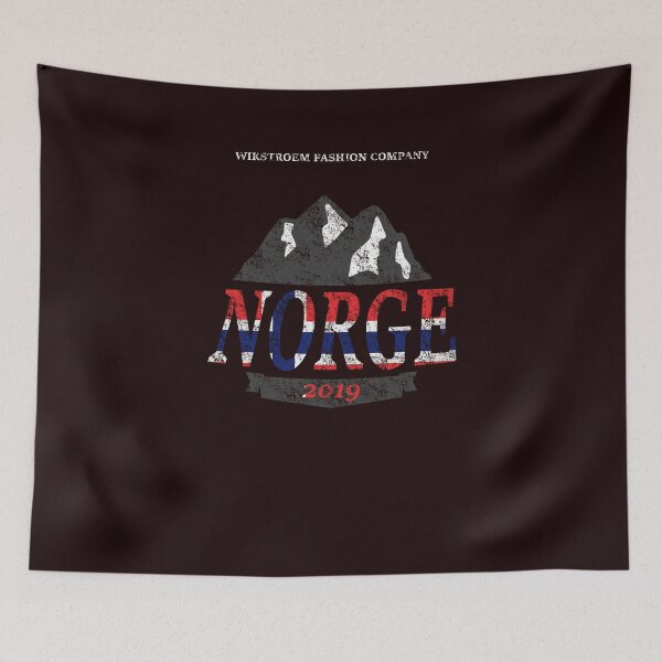 Item preview, Wikstroem Norway Mountains 2019 Norge flag used designed and sold by Naohiro.