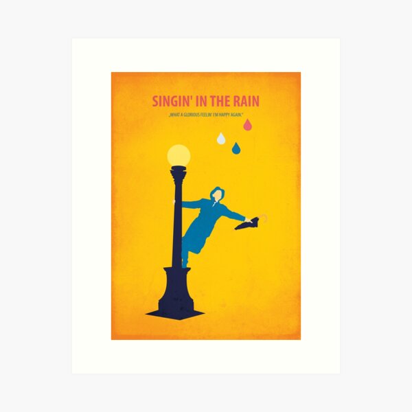 Singin 'in the Rain Art Print