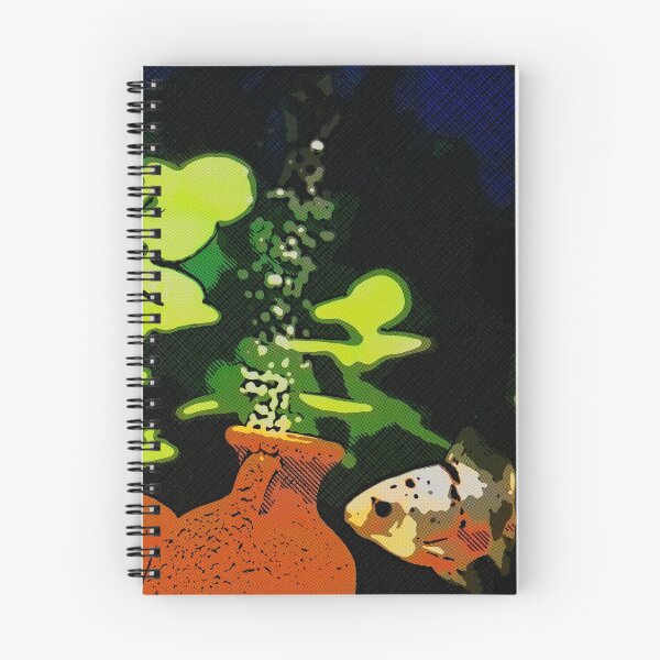 Item preview, A shubunkin goldfish in the tank  designed and sold by Pino 'Delfino' Esposito.