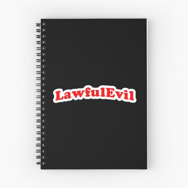 Item preview, Lawful Evil designed and sold by DoodleDashCollective.