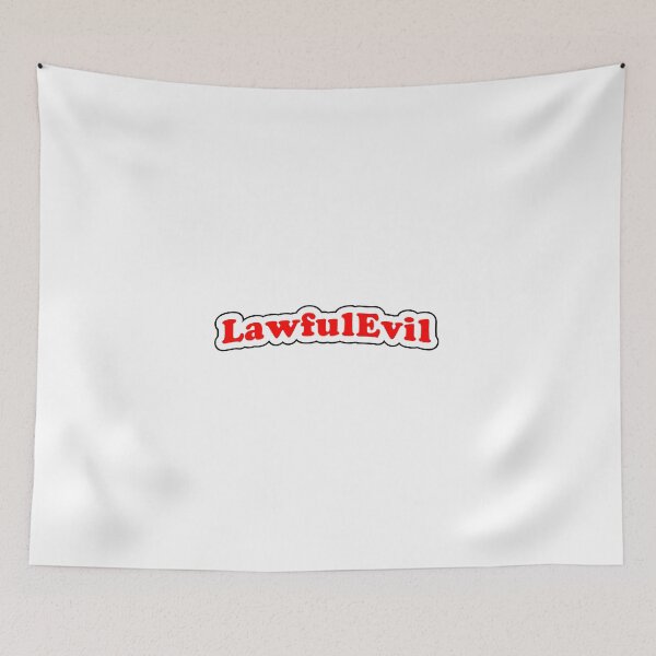 Item preview, Lawful Evil designed and sold by DoodleDashCollective.