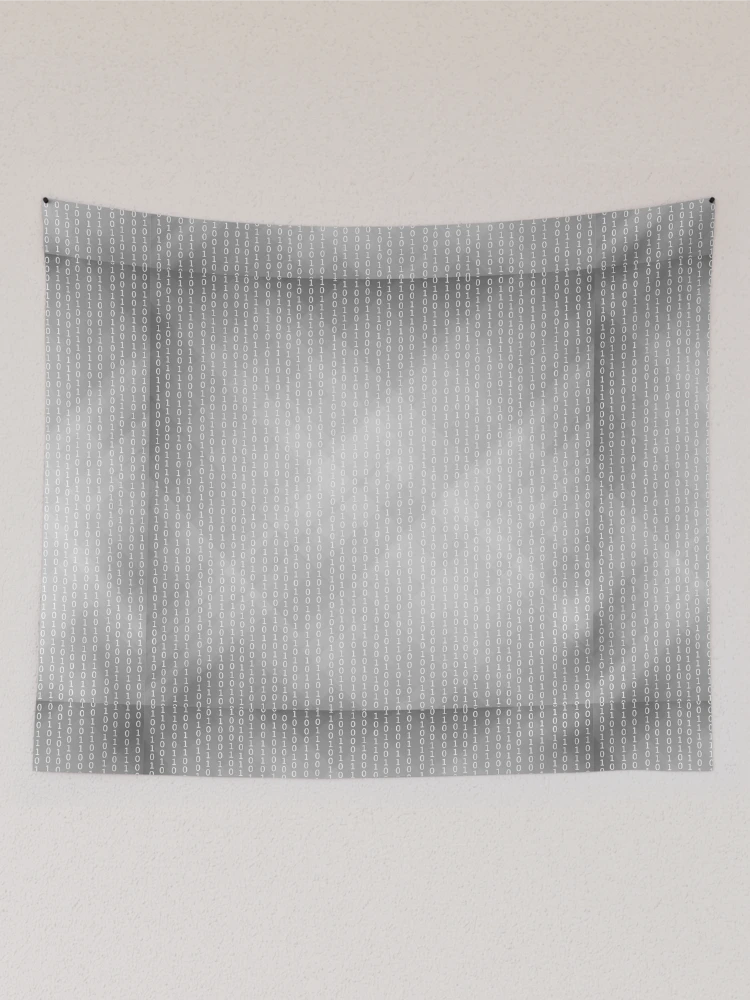 Thumbnail 2 of 3, Tapestry, Binary Code Background. Concept Binary Code Numbers. Algorithm Binary, Data Code, Decryption and Encoding. designed and sold by valeo5.