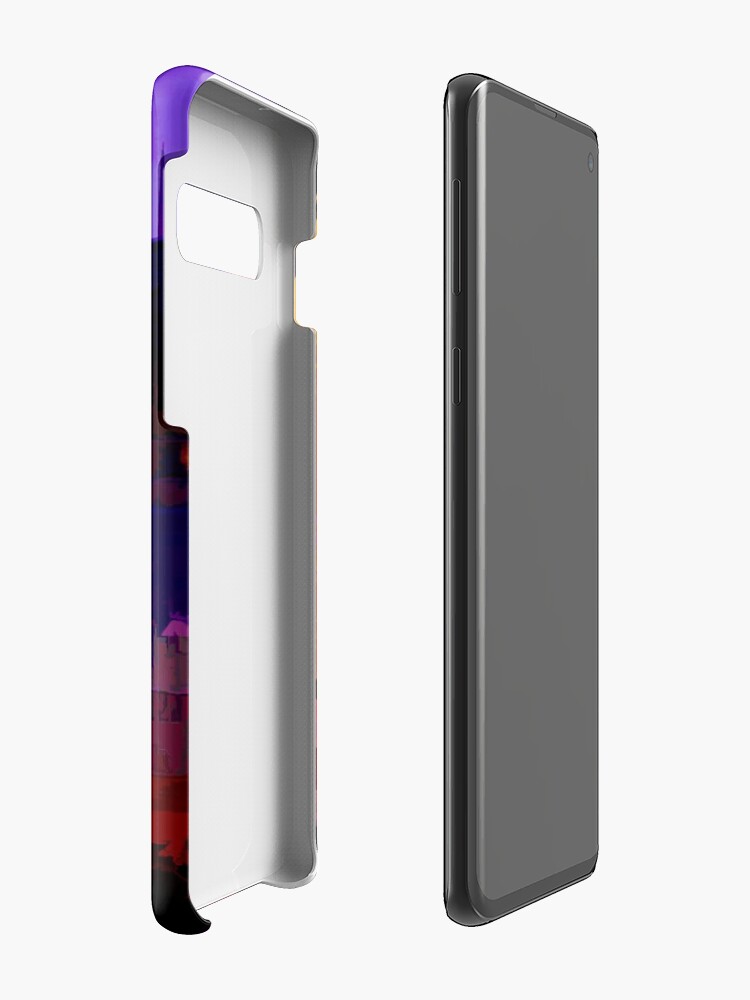 Alternate view of Times Square Broadway (colour pen & paint) Case & Skin for Samsung Galaxy