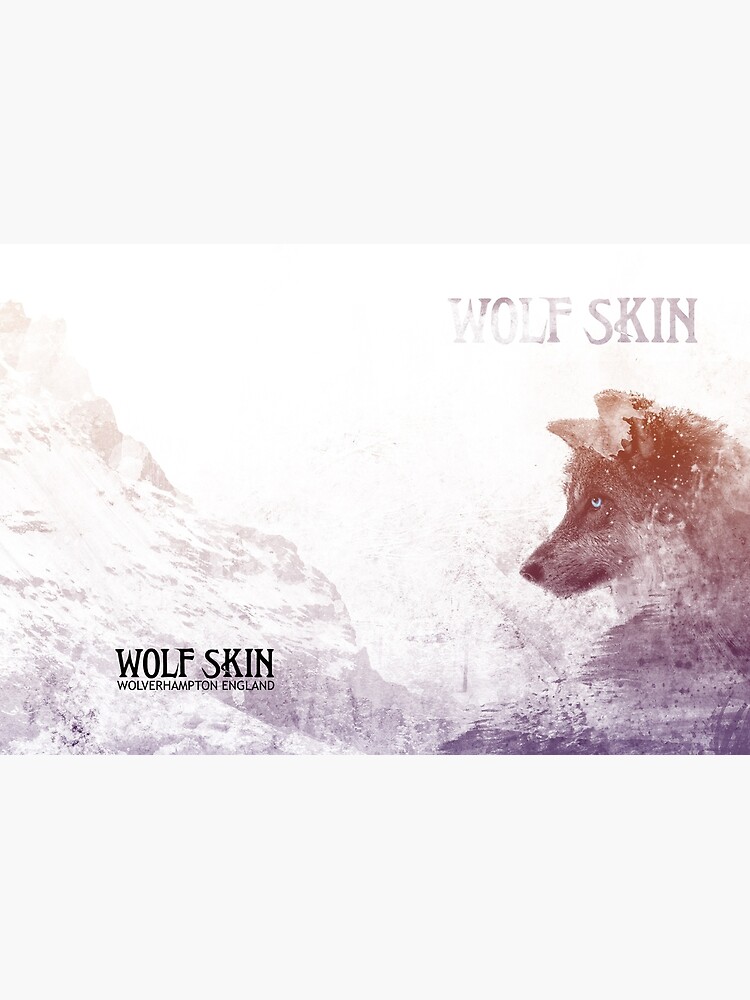 Sketchy Wolf Hardcover Journal by danbadgeruk