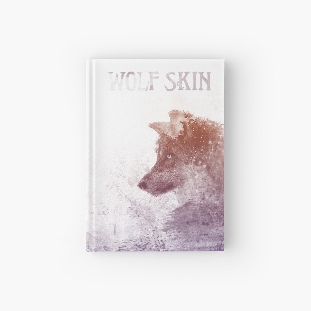Sketchy Wolf Hardcover Journal Hardcover Journal