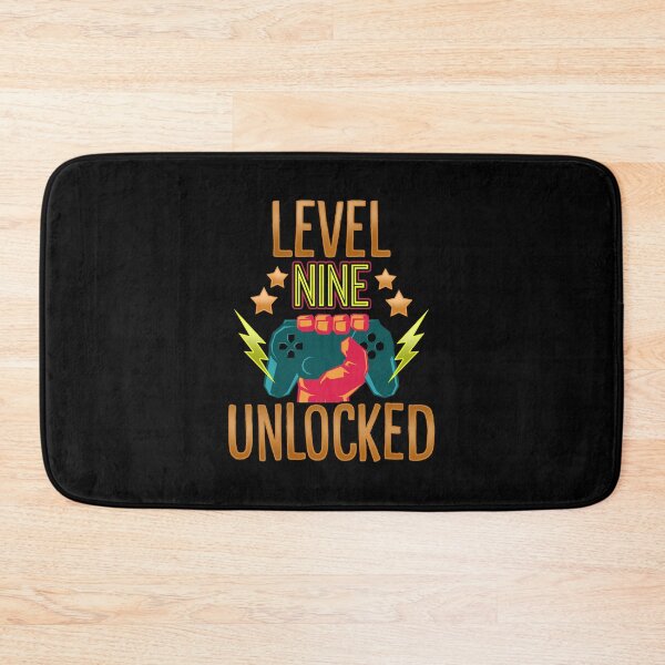 Item preview, Level Nine Unlocked | Gamer Birthday Gift Kids designed and sold by anziehend.
