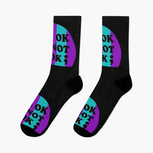 Item preview, Suicide Awareness It´s ok to not be ok ; Semicolon designed and sold by theshirtinator.