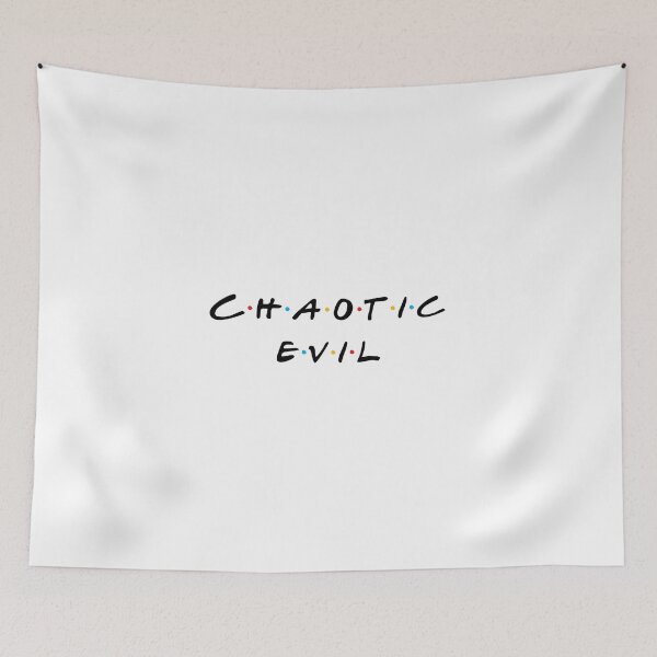 Item preview, Chaotic Evil designed and sold by DoodleDashCollective.