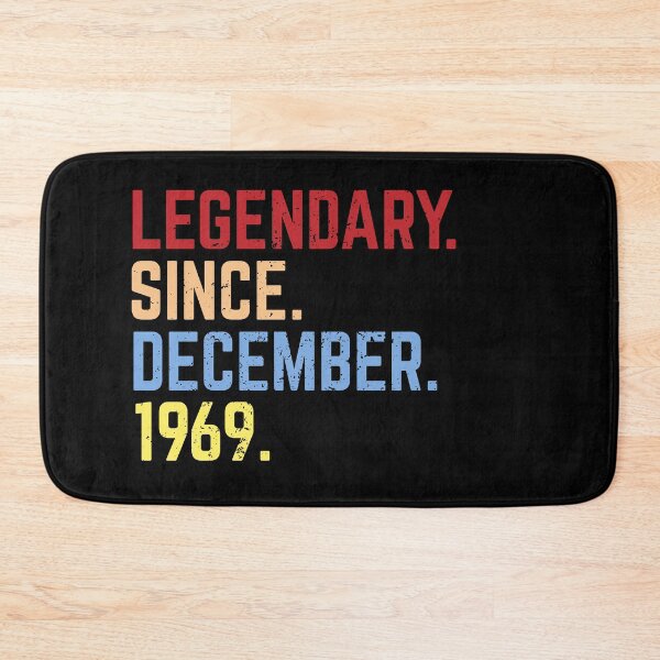 Item preview, Retro Vintage 50th Birthday Legendary Since December 1969  designed and sold by eulonix.