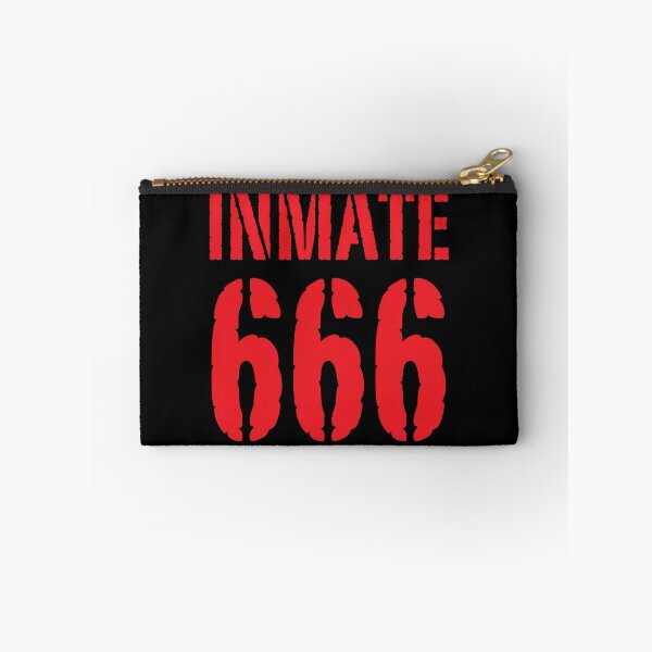 Item preview, Inmate 666 funny Halloween costume designed and sold by jazzydevil.