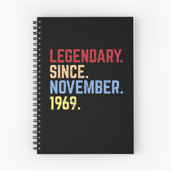 Item preview, Retro Vintage 50th Birthday Legendary Since November 1969 designed and sold by eulonix.