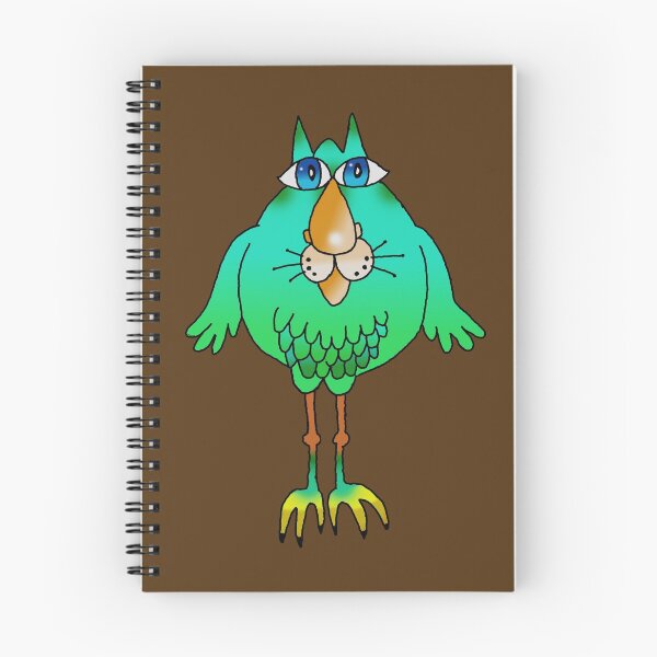 Item preview, Catbird in Green designed and sold by cuprum.