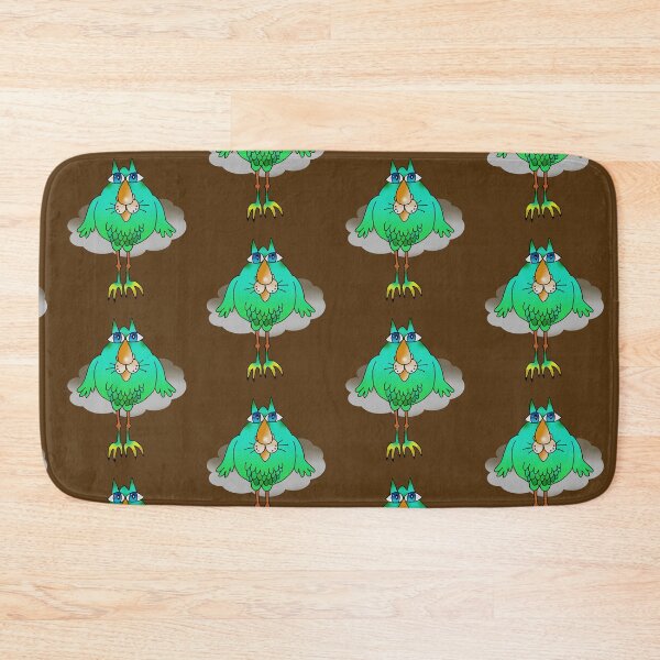 Item preview, Catbird in Green designed and sold by cuprum.