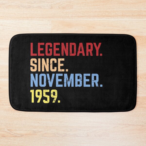 Item preview, Retro Vintage 60th Birthday Legendary Since November 1959 designed and sold by eulonix.
