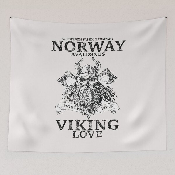 Item preview, Wiksdtroem Norway Viking Viking Love used look designed and sold by Naohiro.