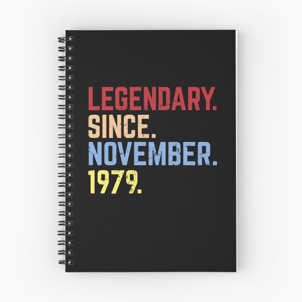 Item preview, Retro Vintage 40th Birthday Legendary Since November 1979 designed and sold by eulonix.